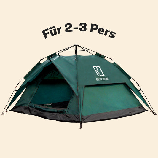 großes 3-Sekunden-Zelt (Für 2-3 Pers)